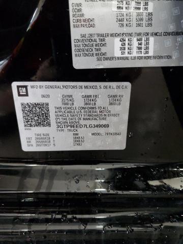 2020 GMC SIERRA K15 3GTP9EED7LG349069