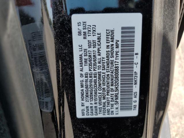 2016 HONDA ODYSSEY SE 5FNRL5H32GB008817