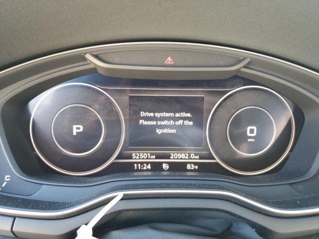 2019 AUDI A5 PREMIUM WAUBNCF55KA037165