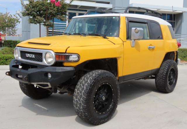 TOYOTA FJ CRUISER 2007 yellow 4dr spor gas JTEBU11F370076307 photo #3