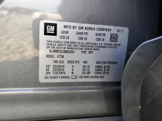 2022 BUICK ENCORE GX KL4MMFSL5NB034893