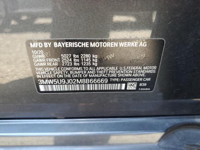 2021 BMW M340XI 3MW5U9J02M8B66669