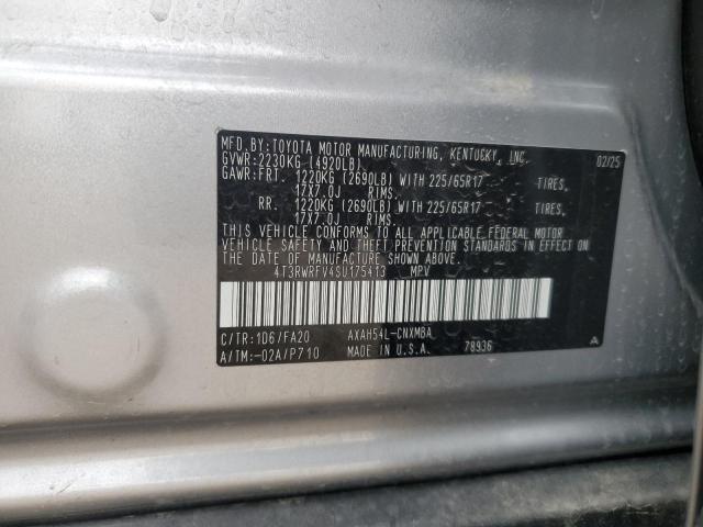 2025 TOYOTA RAV4 XLE 4T3RWRFV4SU175413