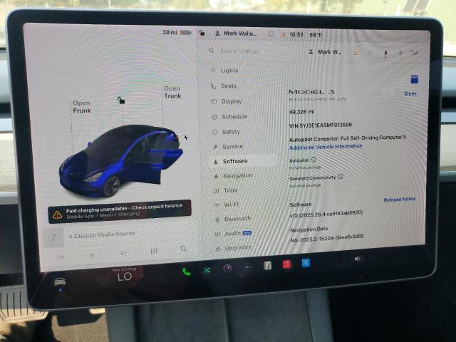 2021 TESLA MODEL 3 - 5YJ3E1EA5MF013596
