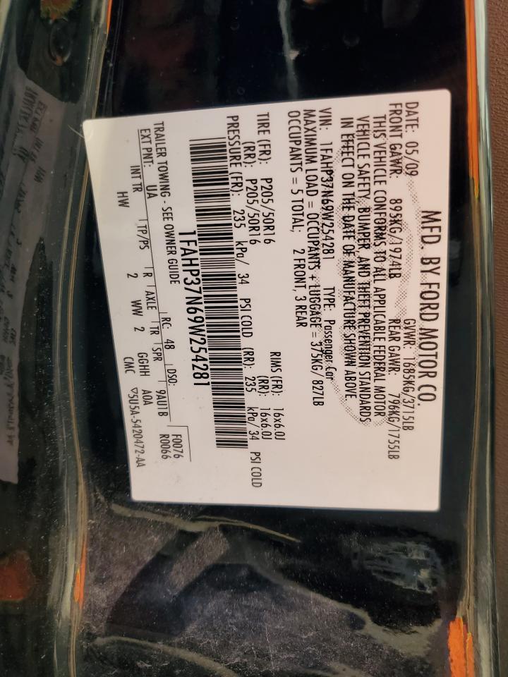 Lot #3268929216 2009 FORD FOCUS SEL