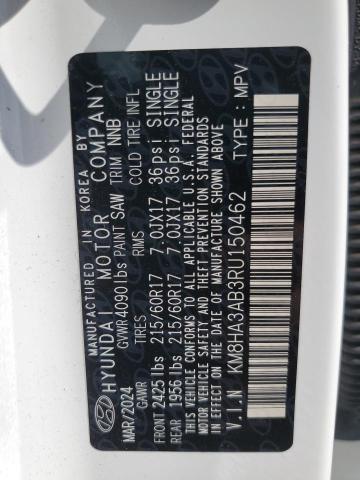 2024 HYUNDAI KONA SE - KM8HA3AB3RU150462