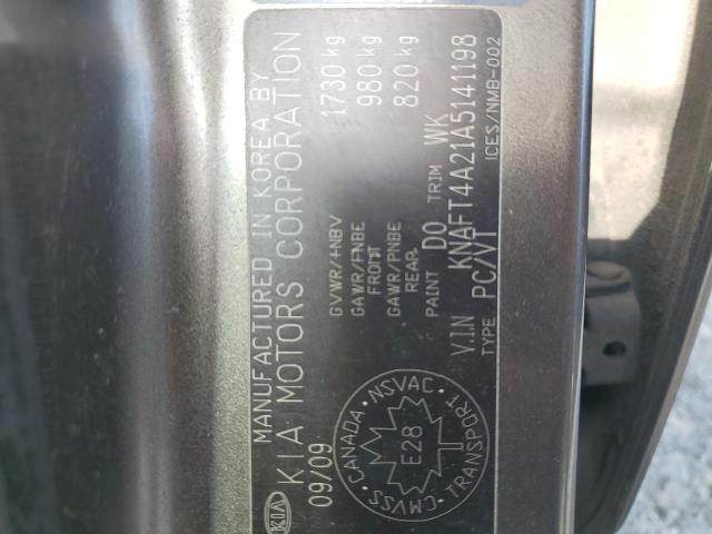 2010 KIA FORTE LX - KNAFT4A21A5141198