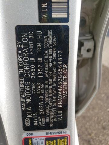 2016 KIA RIO LX KNADM4A32G6564873