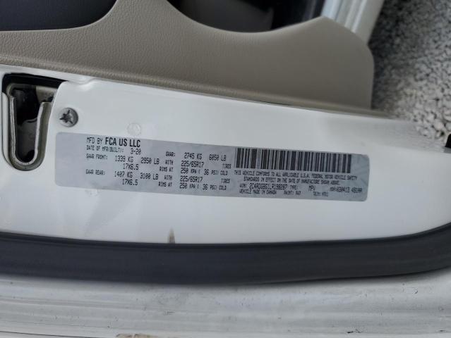 2020 DODGE GRAND CARA 2C4RDGBG1LR198287