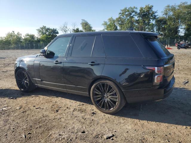 LAND ROVER RANGE ROVER HSE 2020 black  gas SALGS2RU5LA597292 photo #3