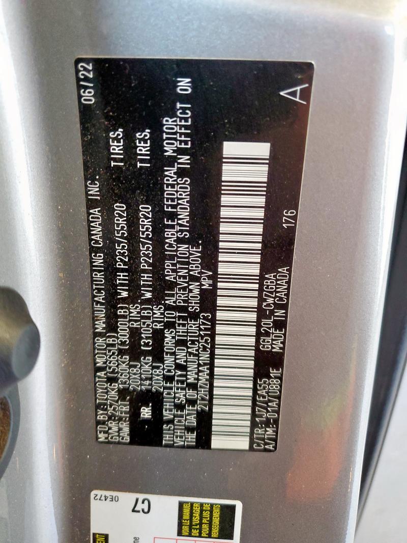 2022 LEXUS RX 350 - 2T2HZMAA1NC251173