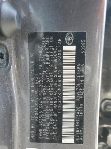 2021 TOYOTA CAMRY SE #3259448108