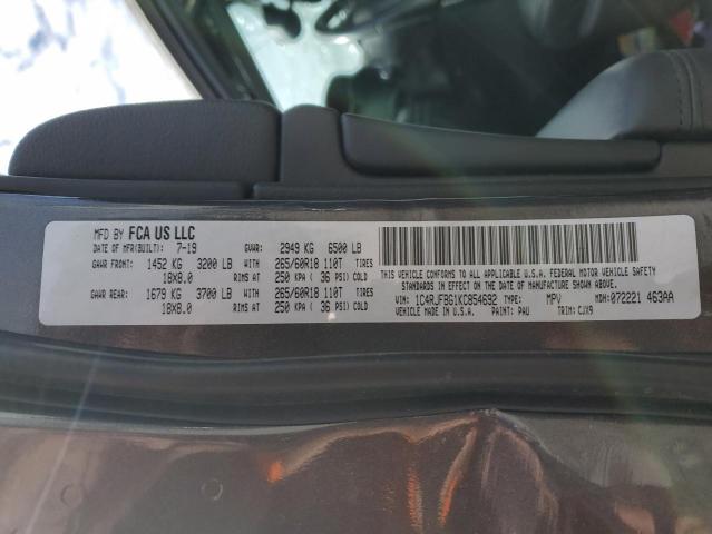 2019 JEEP GRAND CHER 1C4RJFBG1KC854692