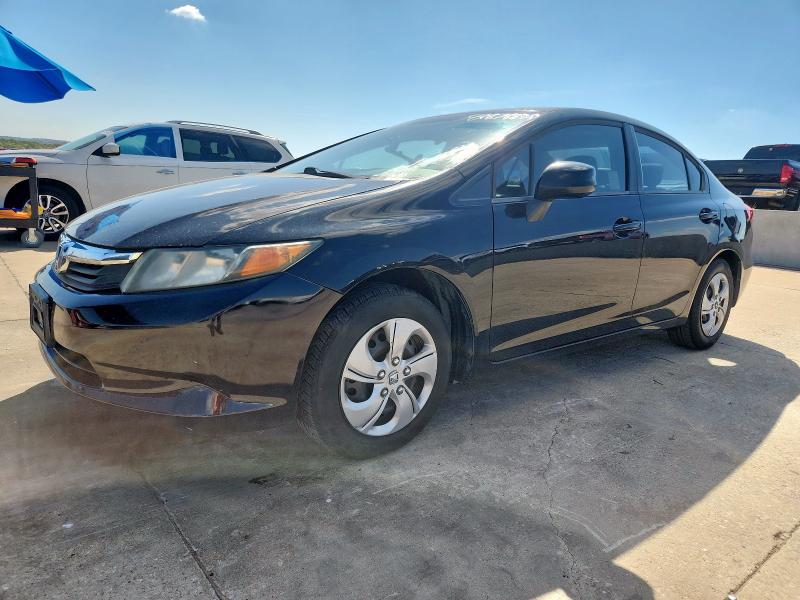 Global Auto Auctions: 2012 HONDA CIVIC LX