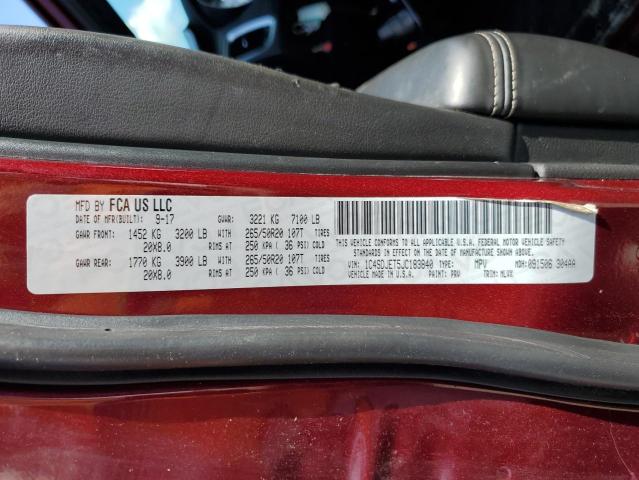 2018 DODGE DURANGO CI - 1C4SDJET5JC183840