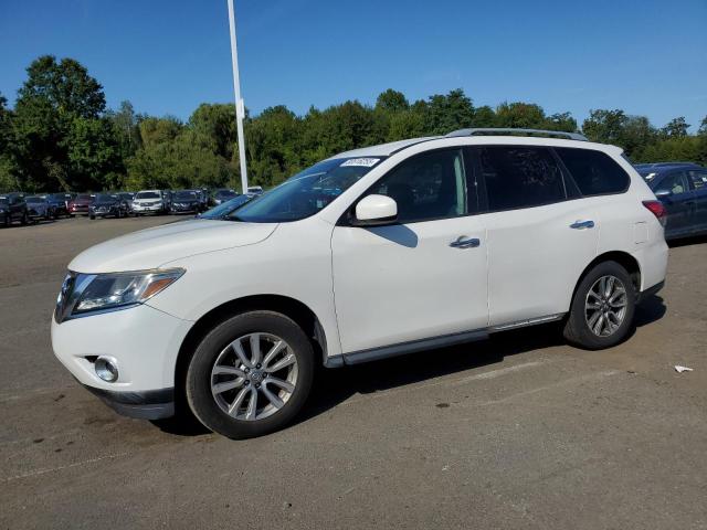 NISS PATHFINDER S 2013 white  gas 5N1AR2MM4DC663526 photo #1