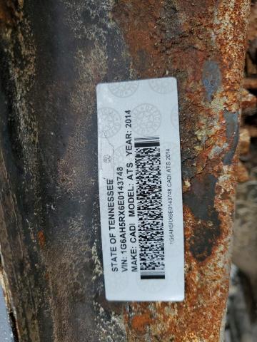 2014 CADILLAC ATS LUXURY - 1G6AH5RX6E0143748