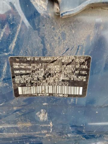 2022 SUBARU FORESTER W JF2SKAMC7NH494929