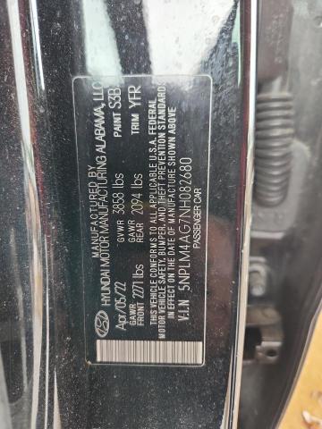 2022 HYUNDAI ELANTRA SEL 5NPLM4AG7NH082680