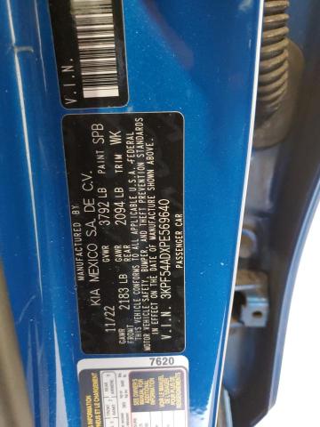 2023 KIA FORTE GT L 3KPF54ADXPE569640