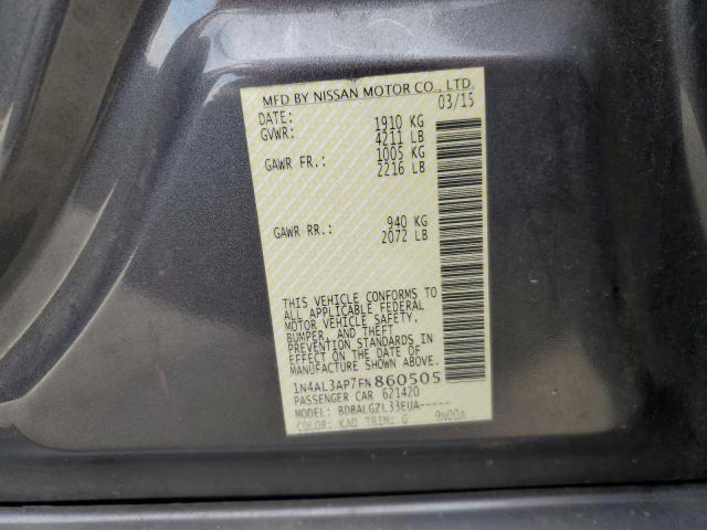 2015 NISSAN ALTIMA 2.5 1N4AL3AP7FN860505