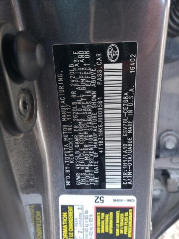 2018 TOYOTA CAMRY XSE 4T1BZ1HK6JU009561