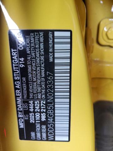 2020 MERCEDES-BENZ CLA 250 WDD5J4GB5LN023367