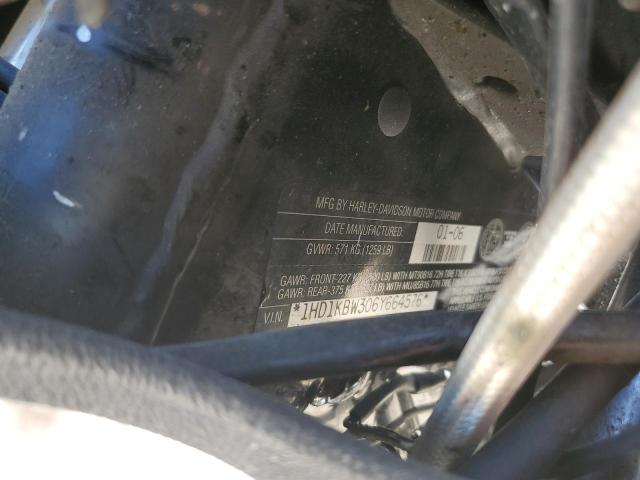 2006 HARLEY-DAVIDSON FLHXI CALI 1HD1KBW306Y664576