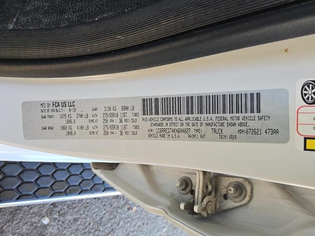 2019 RAM 1500 TRADE 1C6RREGT4KN604027