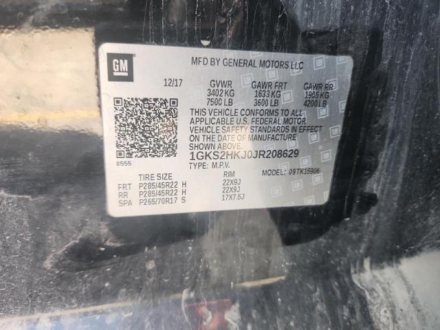 2018 GMC YUKON XL D 1GKS2HKJ0JR208629