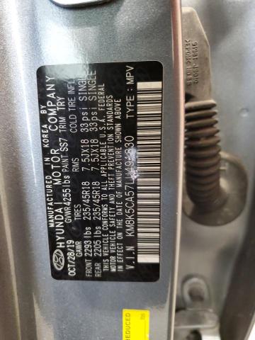 2020 HYUNDAI KONA ULTIM KM8K5CA57LU491830