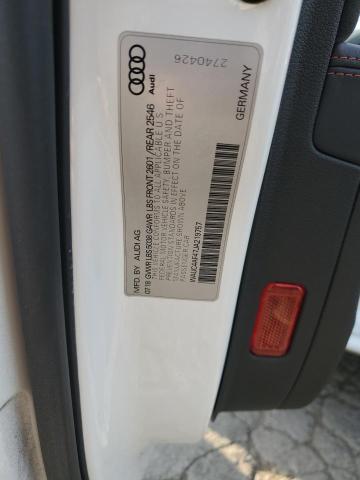 2018 AUDI S4 PRESTIGE WAUC4AF47JA219757