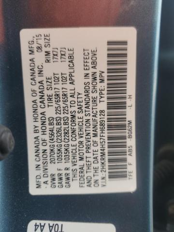 2015 HONDA CR-V EX - 2HKRM4H57FH689128