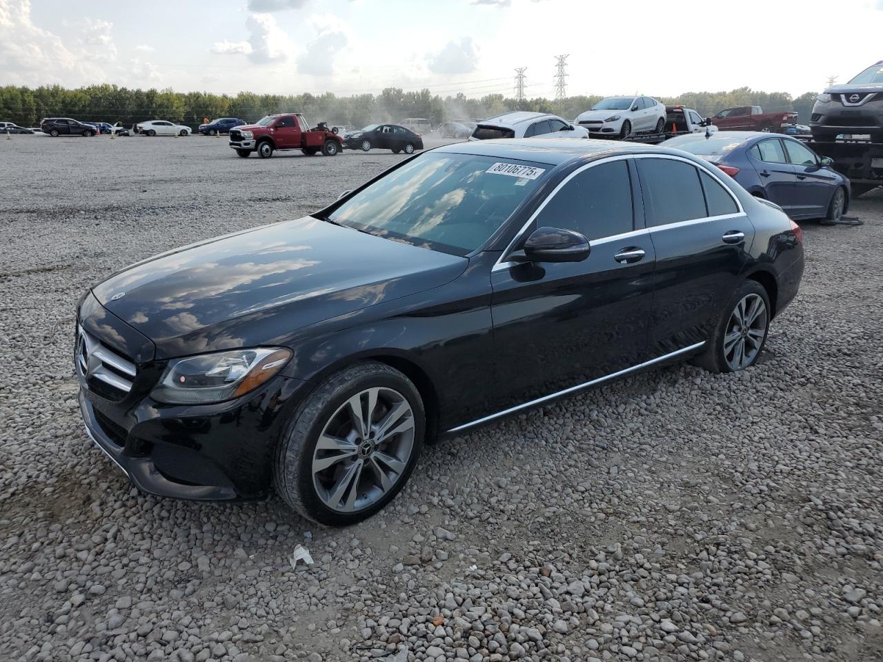Lot #3264553916 2018 MERCEDES-BENZ C 300 4MAT