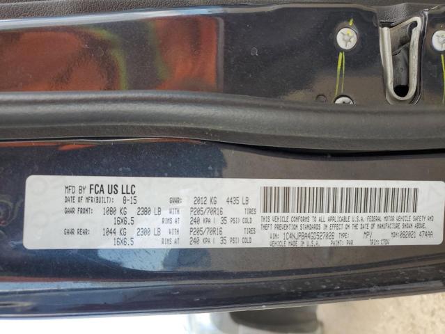 2016 JEEP PATRIOT SPORT 1C4NJPBA4GD527026