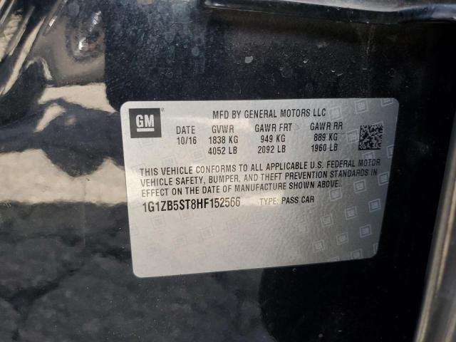 2017 CHEVROLET MALIBU LS 1G1ZB5ST8HF152566