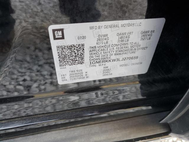 2020 CHEVROLET TRAVERSE P - 1GNERKKW3LJ270659