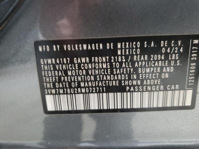 2024 VOLKSWAGEN JETTA SE - 3VW7M7BU2RM072711