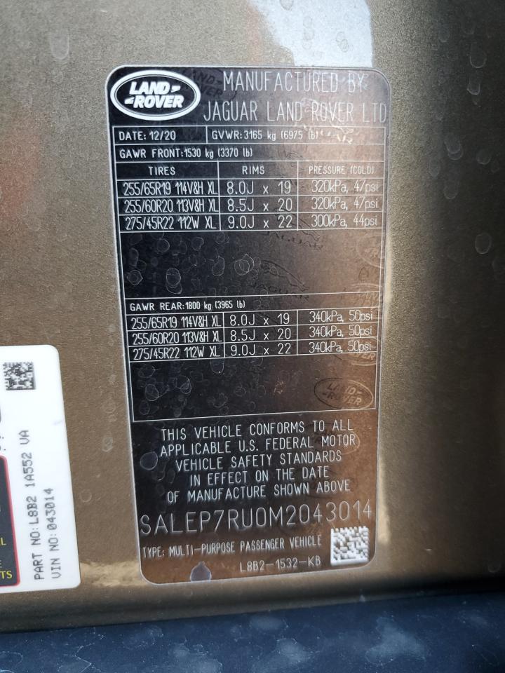 LAND ROVER DEFENDER 110 SE