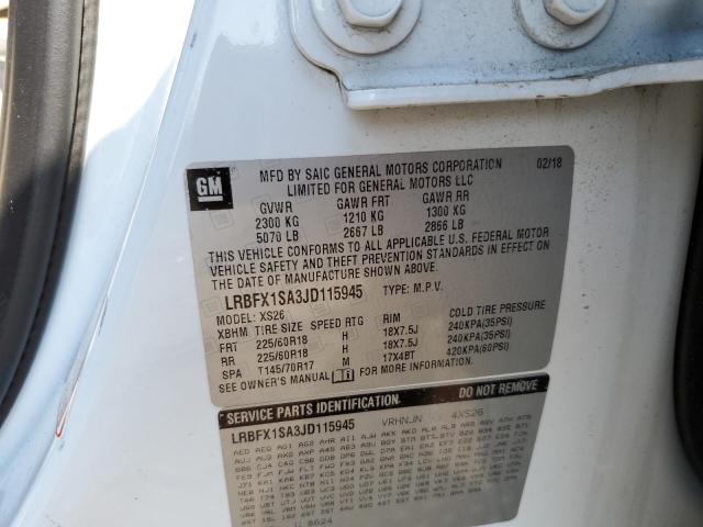 2018 BUICK ENVISION E LRBFX1SA3JD115945