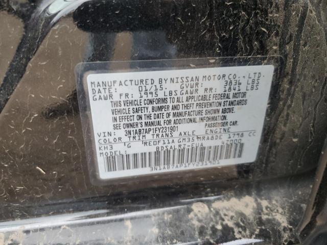 2015 NISSAN SENTRA S - 3N1AB7AP1FY231901