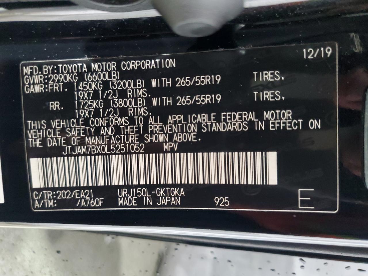 LEXUS GX 460 PREMIUM