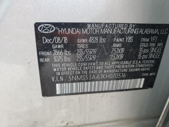 2019 HYUNDAI SANTA FE L #3281478021