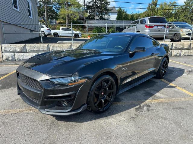 FORD MUSTANG GT 2018 black  gas 1FA6P8CF9J5102136 photo #1