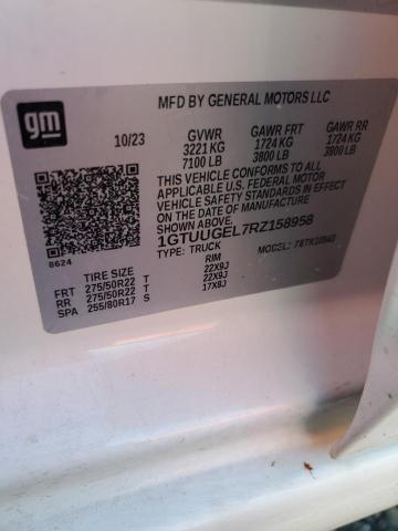 2024 GMC SIERRA K15 - 1GTUUGEL7RZ158958