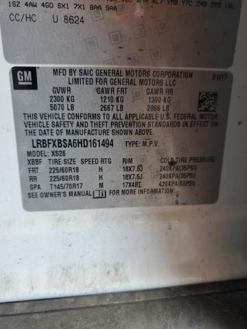 2017 BUICK ENVISION ESSENCE LRBFXBSA6HD161494