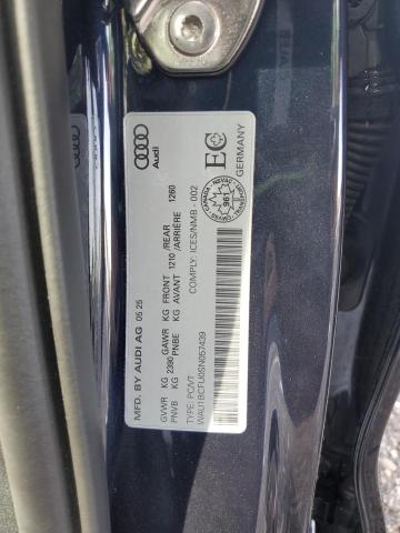 2025 AUDI A5 PREMIUM WAU1BCFU0SN057439