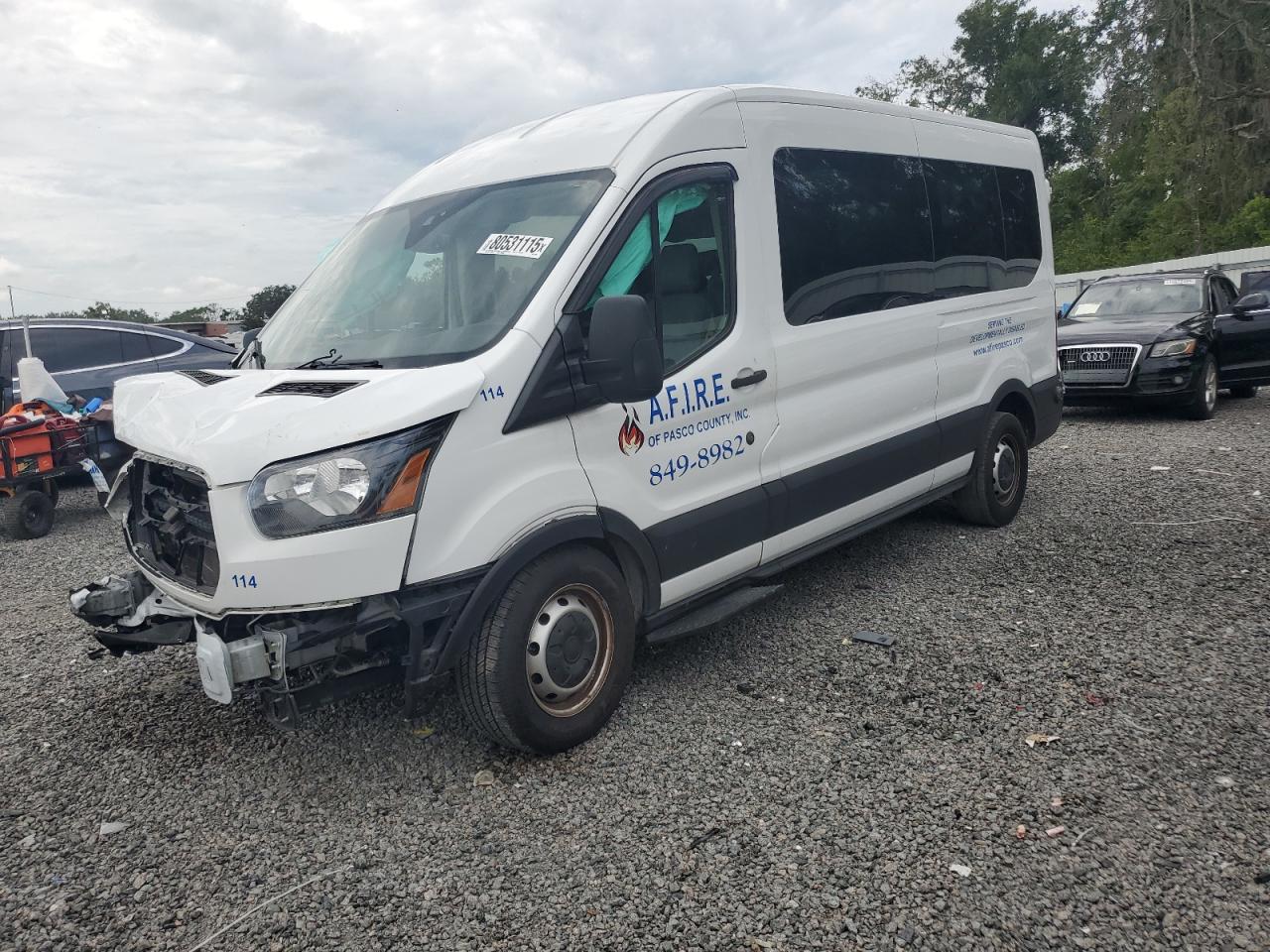 Lot #3316721430 2019 FORD TRANSIT T-