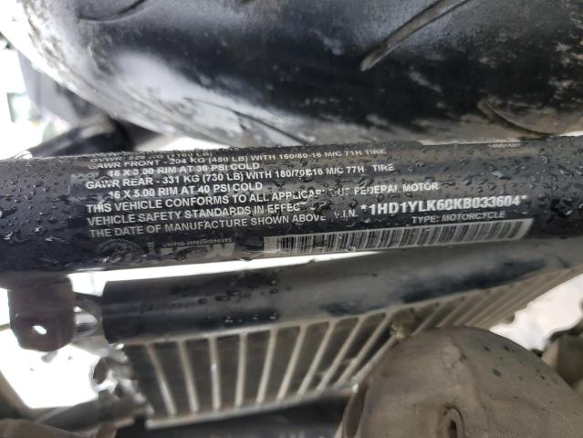 2019 HARLEY-DAVIDSON FXFBS 1HD1YLK60KB033604