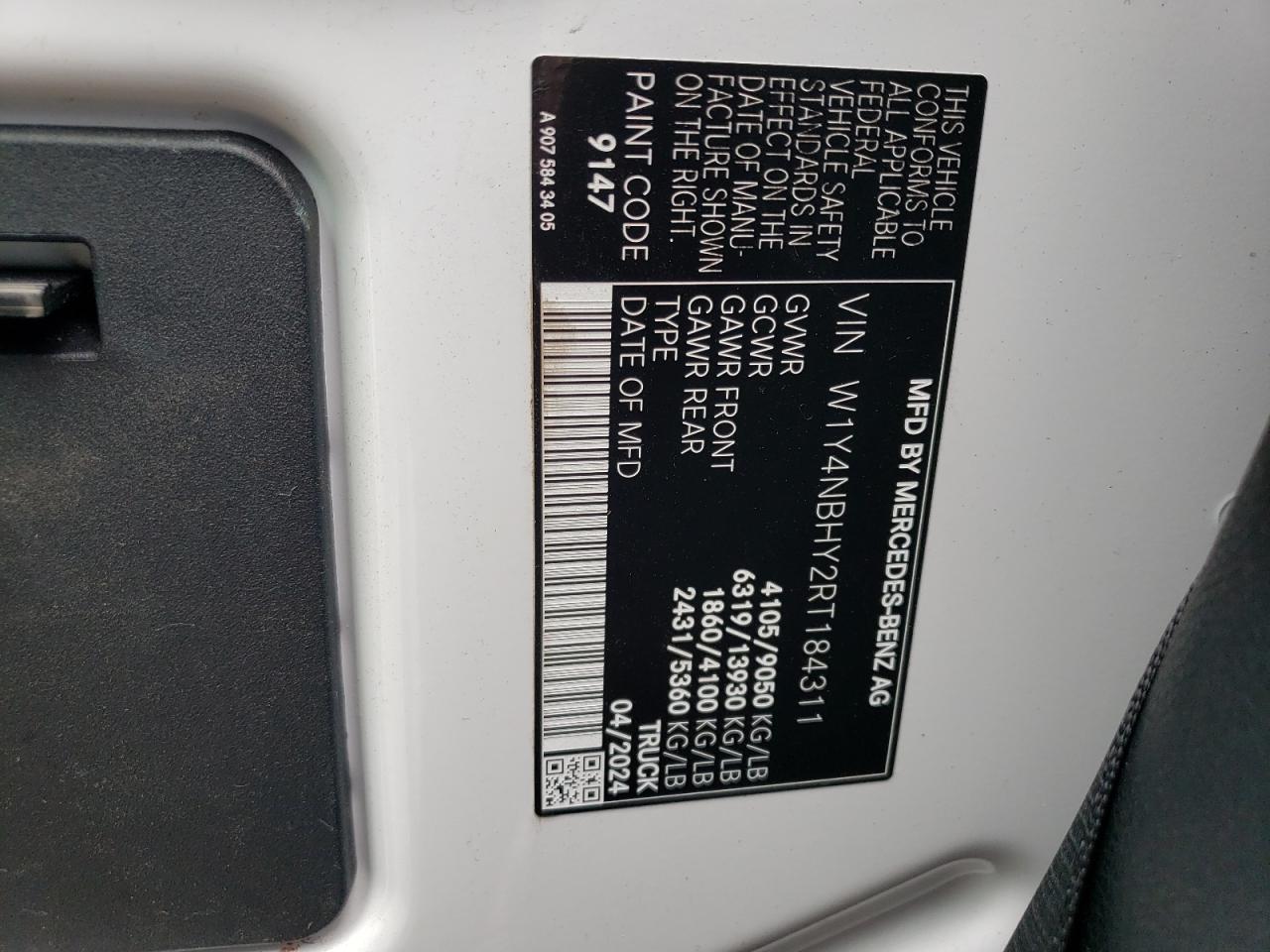 MERCEDES-BENZ SPRINTER 2500